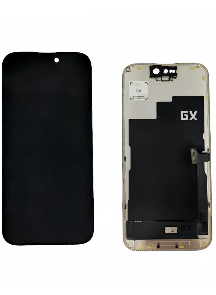 GX High-Quality Full Replacement Inner Screen Compatible With The iPhone 15 Pro Oled 120HZ (FHD+) - Brand GX - Image 1