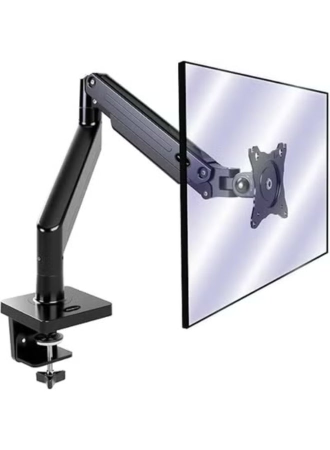 Heavy-Duty Monitor Arm Mount – Adjustable Desk Mount for 24–49" Screens – VESA Support & Gas Spring – Tilting & Height Adjustable - Image 1