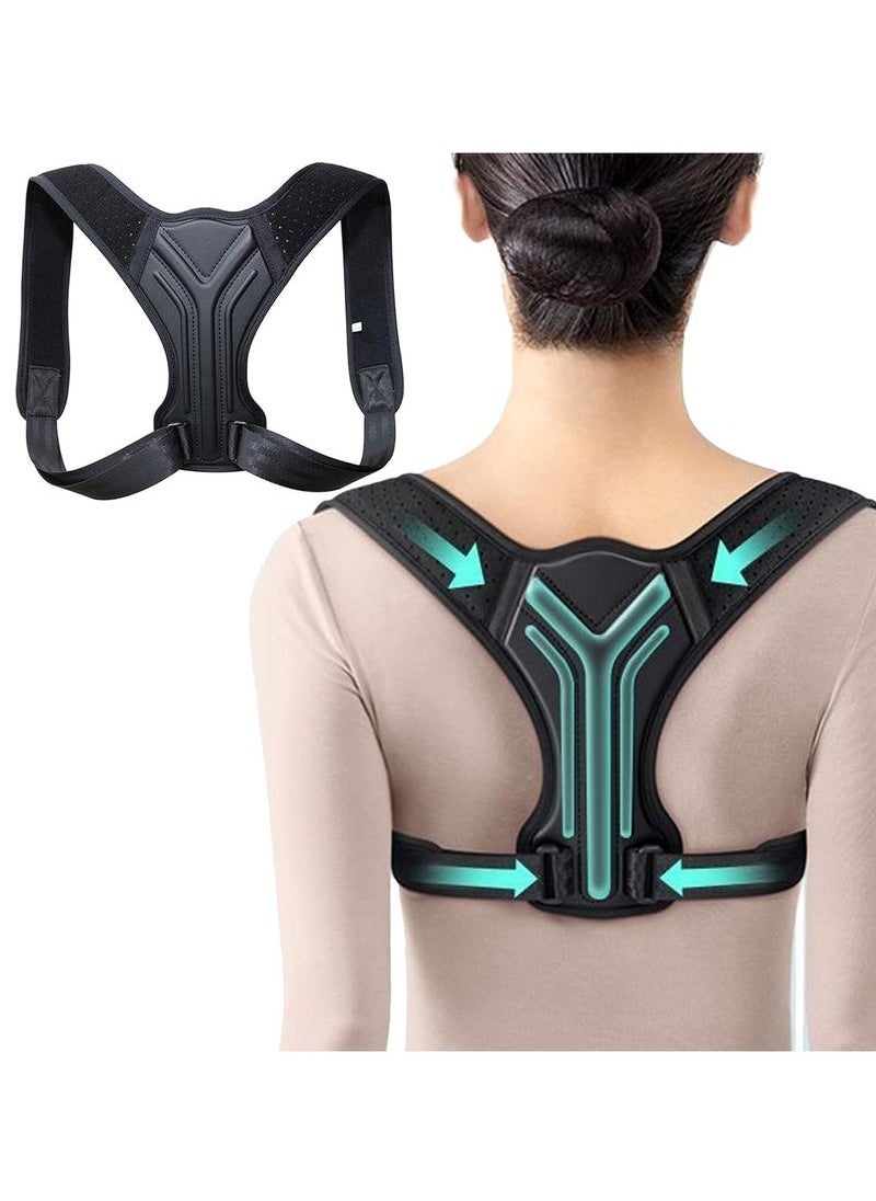 ATRJSZ Posture Corrector for Women, Back Brace for Men, Adjustable Posture Corrector, Shoulder Brace, Back Posture Corrector Women, Back Pain Relief, Posture Brace, Back Straightener (M)  - Image 1