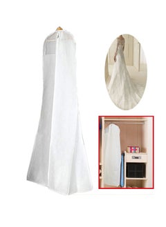 Y&D Wedding Dress Dust Bag, Garment Clothing Cover Storage Breathable Anti-Dust Clothes with External Transparent Pocket for Bridal Gowns Evening Dresses Suits Coats  - Image 5