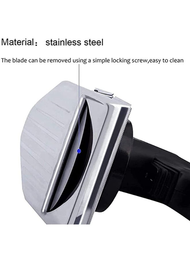 والالا قطاعة لحم الكباب الكهربائية مع شفرتين، آلة تقطيع جيروس الشاورما، قطاعة لحم محمولة باليد بشفرة 100 مم، قطاعة شواء تركية متعددة الوظائف، أدوات مطبخ لمعالجة الطعام في المطبخ - Image 3