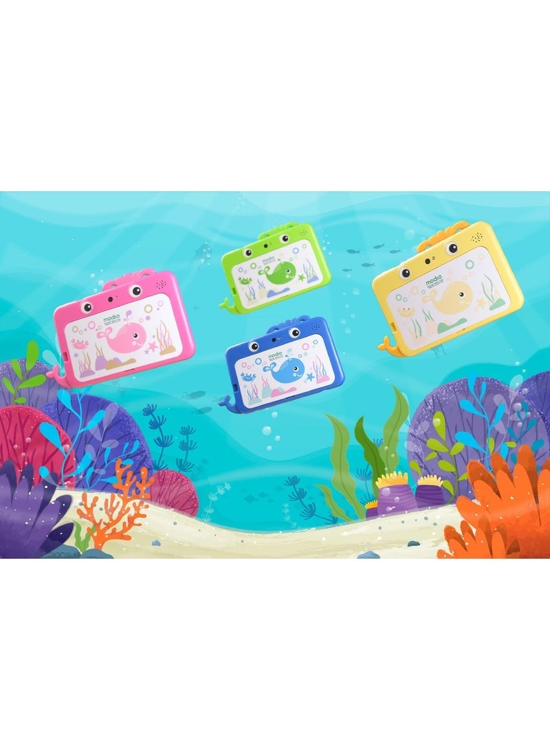 موديو M51 Kids Tablet – 7" Display, Dual Camera, 4GB RAM, 64GB Storage, 5GHz WiFi, Educational Apps, Parental Controls – Middle East Version with School Stationery Set – Pink - Image 5