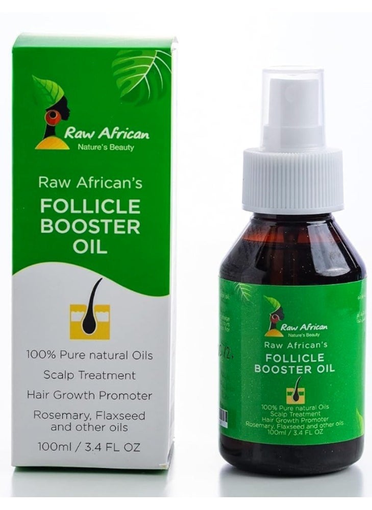 Follicle Booster Hair Oil - Stimulate Hair Growth & Strengthen Hair Roots - (100ML)