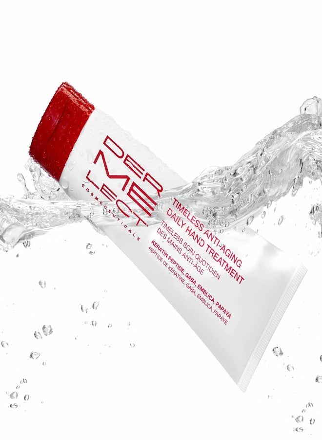Dermelect Timeless Anti-Aging Daily Hand Treatment - Anti Aging Cream with Peptides Hyaluronic Acid Hydrating & Brightening Treatment for Dry Hands, Dark Spots, Over Washed Hands 1.7 oz - Image 3