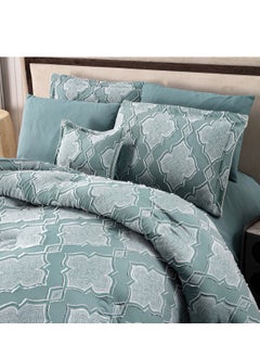 Hi homey Comforter Set- Bed in a Bag 8 Pieces set All Season Bedding Sets with Comforter & Luxurious Microfiber Fabric comforter set  - Image 3