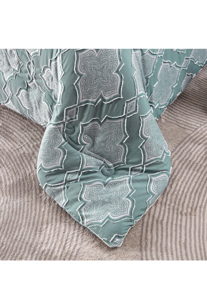 Hi homey - Comforter Set- Bed in a Bag 8 Pieces set All Season Bedding Sets with Comforter & Luxurious Microfiber Fabric comforter set - Image 1