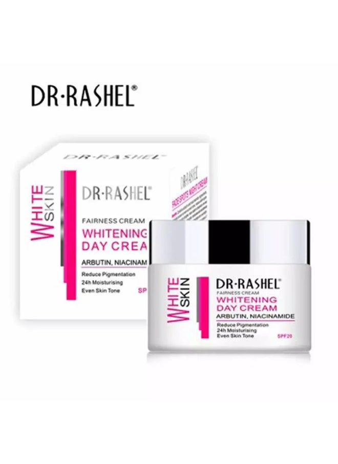 DR. RASHEL Dr Rashel Fairness Whitening Moisturizing Day Cream 50gms- White  - Image 2