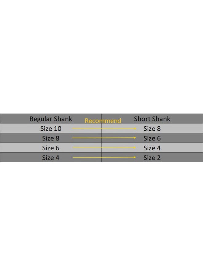 wLure Fishing Hooks Treble Hooks for Hook Upgrade Cutting Blade 4X Strong Short Shank Black Nickle 6 - Image 4