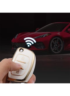 Rubik Rubik 3 Buttons Soft TPU Key Fob Cover for HYUNDAI Tucson Elantra Santa Fe Solaris ix35 ix45 i20, Premium Remote Control Protection Shell Case - Black  - Image 4