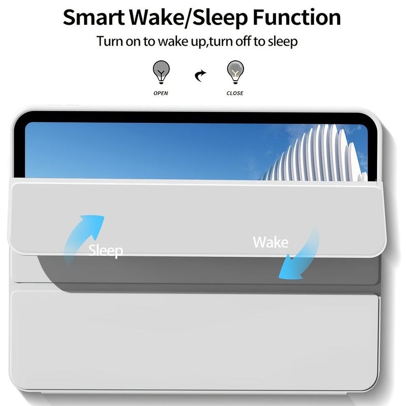 Upgraded Premium Gray Case For iPad Mini 1 2 3 4 5 With Wake Sleep Stand - Image 3