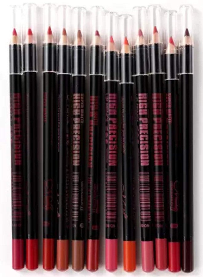 إن آند إم قلم تحديد الشفاه N&M Me now Super Matte عالي الدقة، بلمسة نهائية مطفية - متعدد الألوان - Image 1