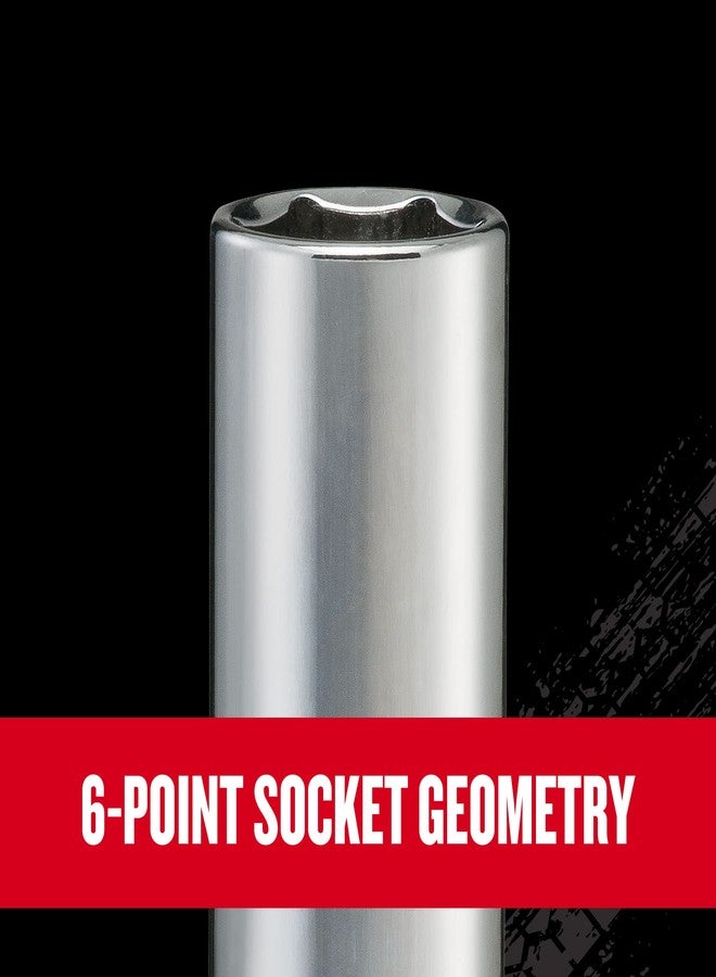 كرافتس مان طقم مقابس CRAFTSMAN V-SERIES، عميق مم، محرك 1/4 بوصة، 10 قطع (CMMT17515V) - Image 5