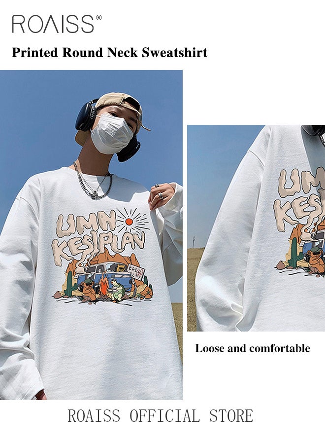 Vintage Cartoon Bus Sweatshirt Long-Sleeve Crew Neck Cartoon Print Sweatshirt - pzsku/Z52E344D36B0C9E45DBACZ/45/_/1721462488/6ab47dc0-71a4-4140-9d20-eb5c48292f77