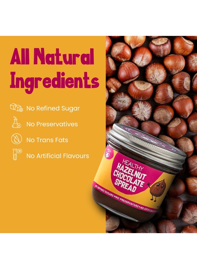 Koala Picks Hazelnut Chocolate Spread 250g – All-Natural, Healthy Breakfast & Snack Spread – No Refined Sugar, No Preservatives, No Artificial Ingredients - Image 5