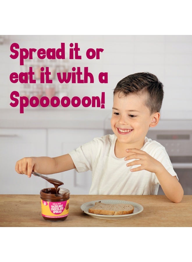 Koala Picks Hazelnut Chocolate Spread 250g – All-Natural, Healthy Breakfast & Snack Spread – No Refined Sugar, No Preservatives, No Artificial Ingredients - Image 4