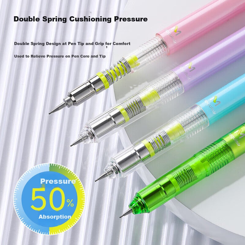 JD Jing Zao PILOT Mechanical Pencil for Primary School Students And Kindergarten Children, Beginner Stationery Sketching Pencil HFMA-50R Original Import 0.5mm Pink Barrel - Image 4