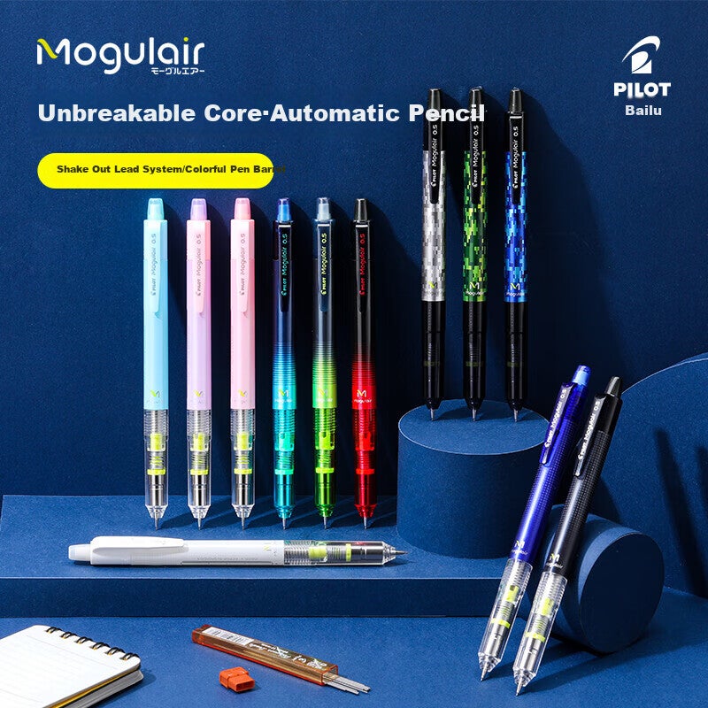 JD Jing Zao PILOT Mechanical Pencil for Primary School Students And Kindergarten Children, Beginner Stationery Sketching Pencil HFMA-50R Original Import 0.5mm Pink Barrel - Image 2
