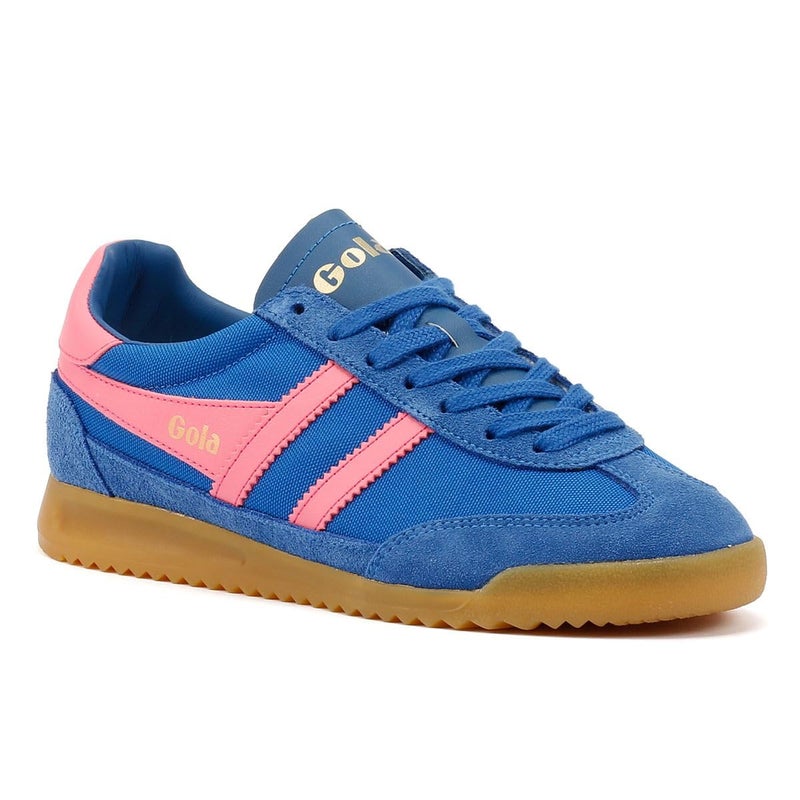 Gola Womens Tornado Sapphire/Fluro Pink 8 B - Medium - Image 2