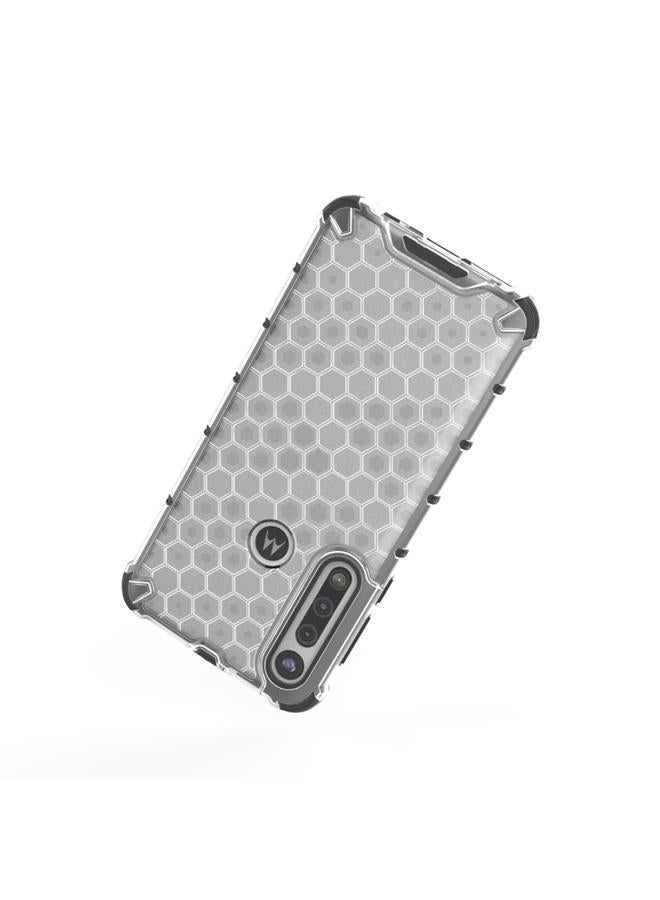 S-TOP Case For Motorola Moto G8 Plus Shockproof Honeycomb PC + TPU Case - Image 2