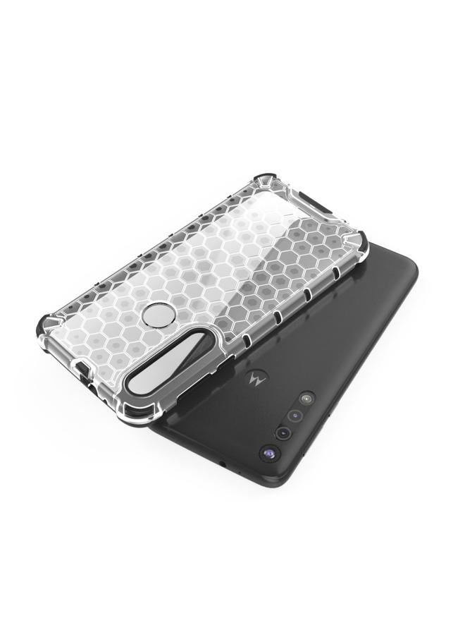 S-TOP Case For Motorola Moto G8 Plus Shockproof Honeycomb PC + TPU Case - Image 4