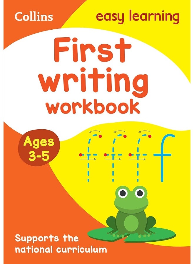 First Writing Workbook Ages 3-5: Ideal for Home Learning - Image 1