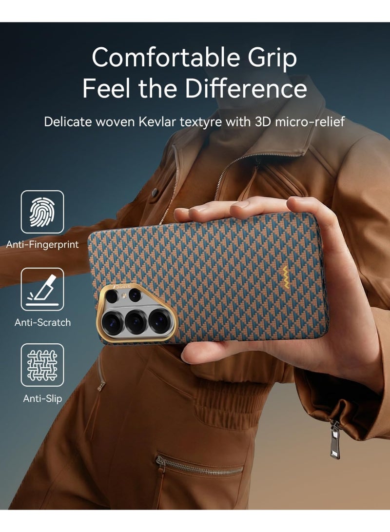 RAPTIC Aramid Skin for Samsung Galaxy S26 ULTRA Case [MagSafe] Ultra Slim 1500D Aramid Fiber cover - Destiny - Image 4