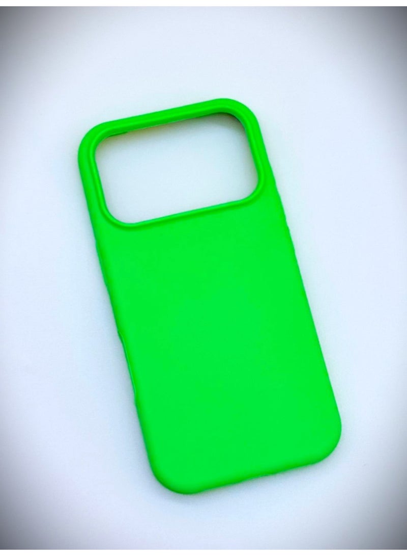 Cat - Cot غطاء سيليكون لأبل آيفون 17 برو - أخضر - Image 2