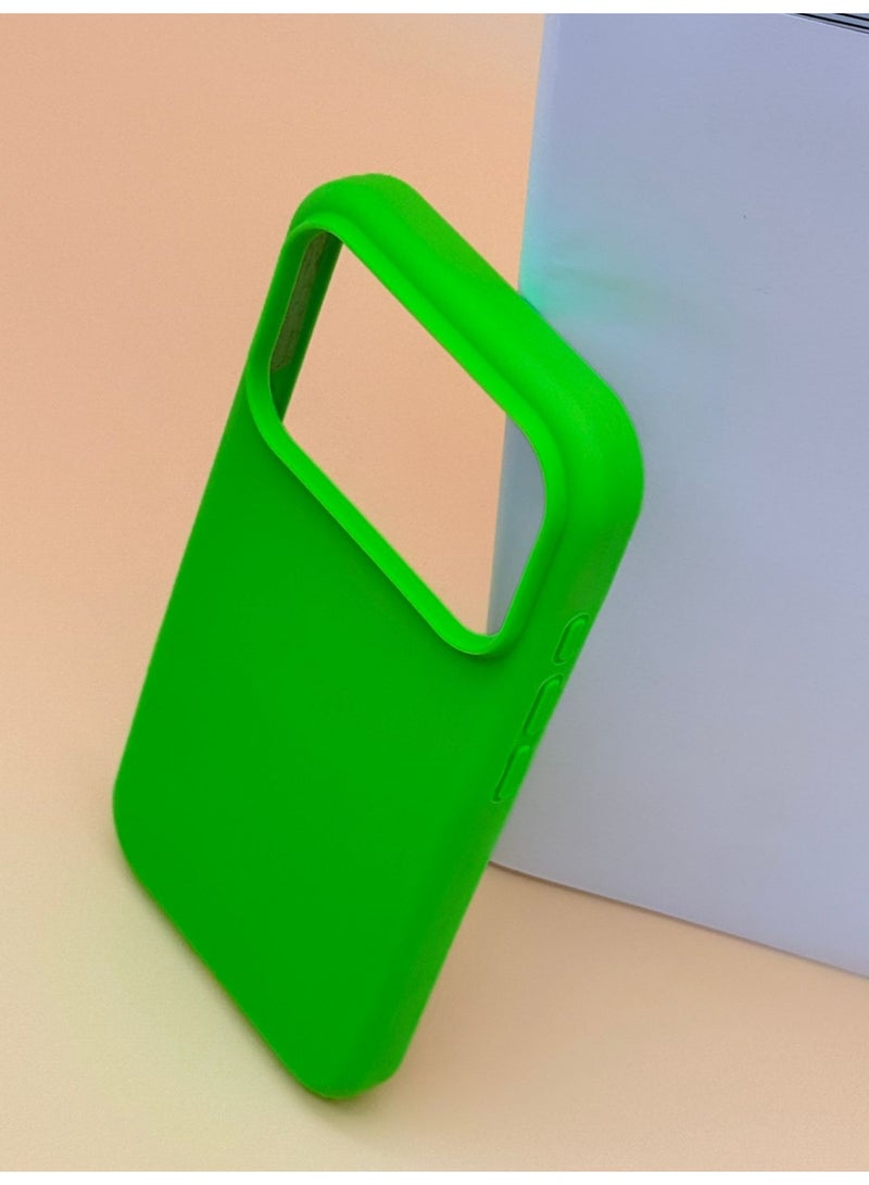 Cat - Cot غطاء سيليكون لأبل آيفون 17 برو - أخضر - Image 4