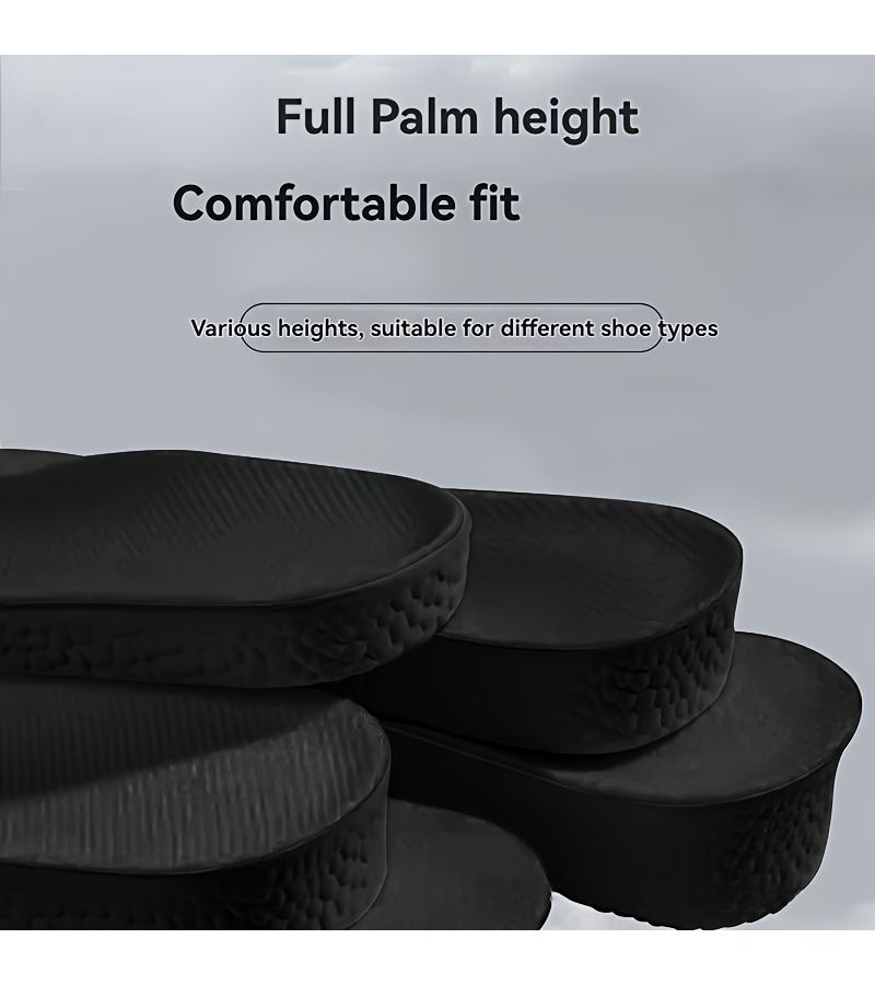 For Men Boots 0.98 In Height Increasing Insoles Shock Absorbing Sweat Wicking Size 39 40 - Image 3