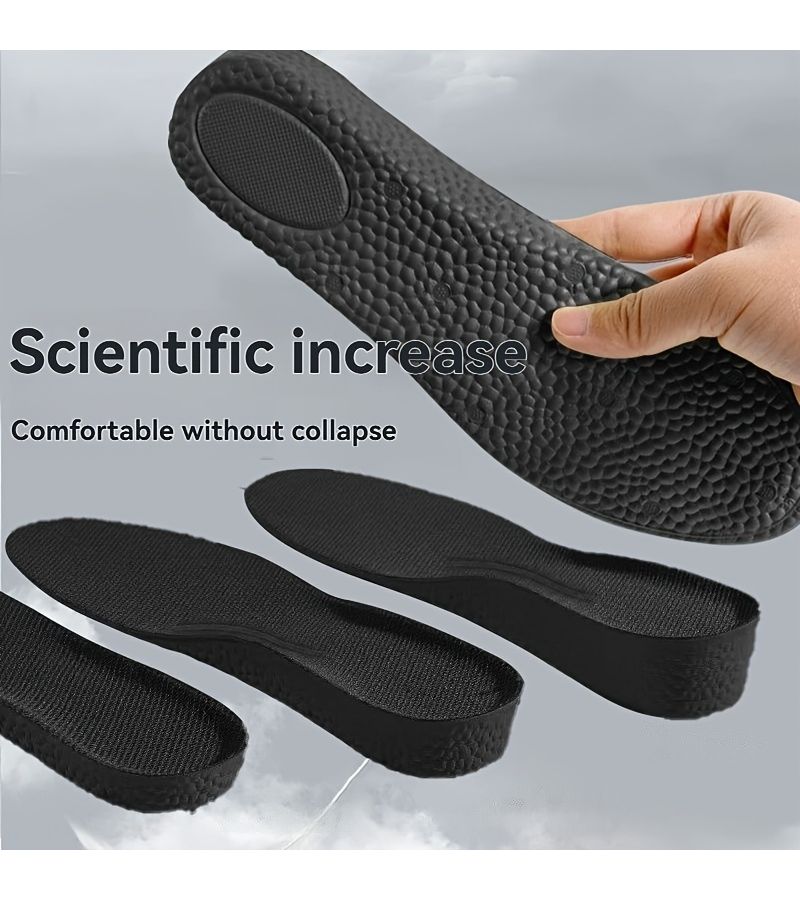 For Men Boots 0.98 In Height Increasing Insoles Shock Absorbing Sweat Wicking Size 39 40 - Image 5