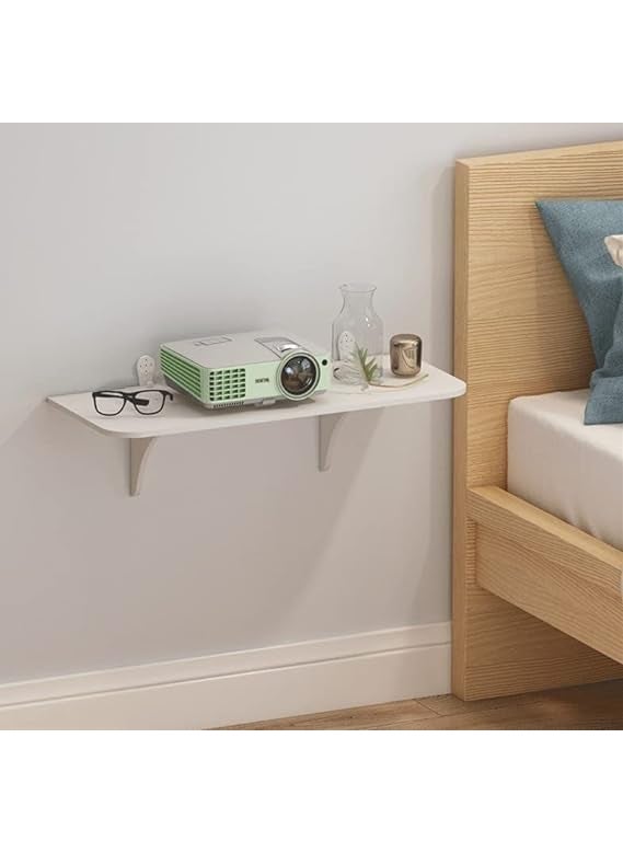The Menifest Wooden Wall Hanging Setup Box Stand Mobile Phone Charging Point Telephone Stand Any Space That Needs a Touch of Elegance