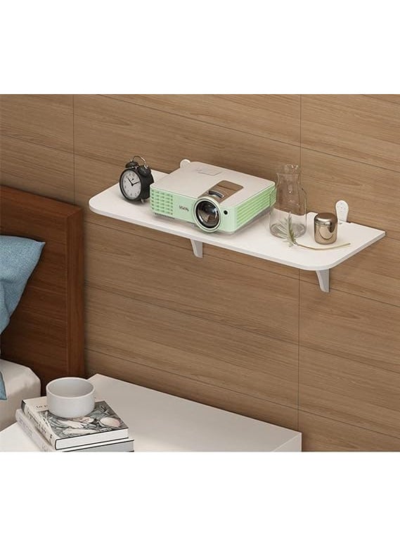 The Menifest Wooden Wall Hanging Setup Box Stand Mobile Phone Charging Point Telephone Stand Any Space That Needs a Touch of Elegance