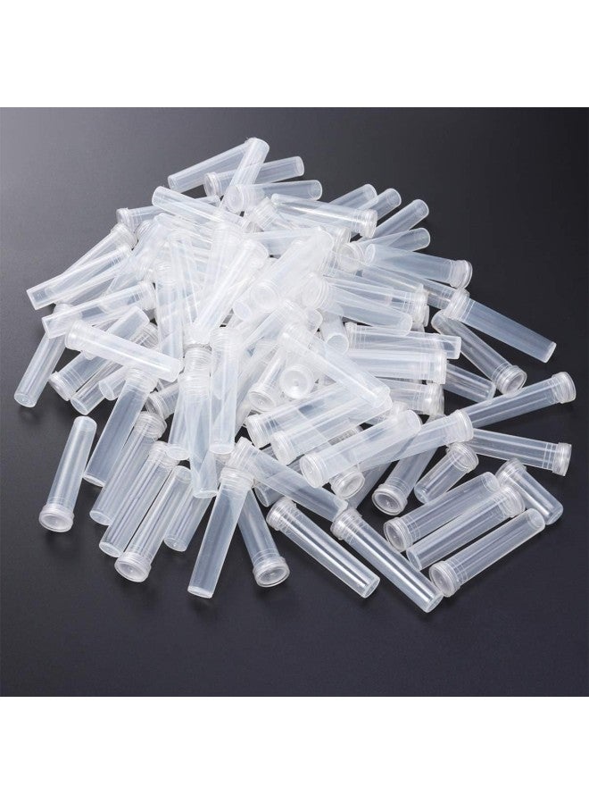klarako 25pcs Nutrition Flower Plastic Tube Clear Water Flower Tube Cap Plastic Water Tube with Cap Florist Supplies for Wedding Event Arts Crafts Floral Hydroponic - Image 3