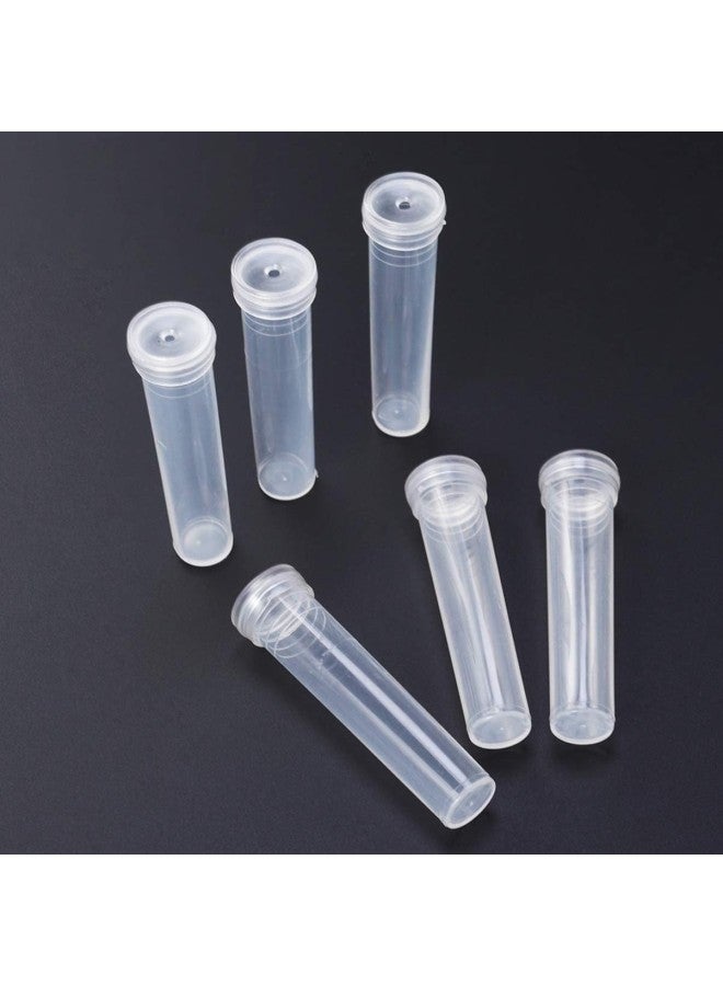 klarako 25pcs Nutrition Flower Plastic Tube Clear Water Flower Tube Cap Plastic Water Tube with Cap Florist Supplies for Wedding Event Arts Crafts Floral Hydroponic - Image 2