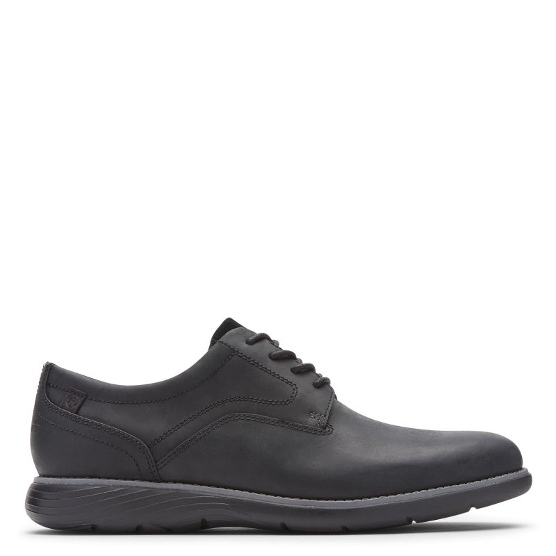 Rockport Men's Garett Plain Toe, Black, 10.5 - Image 3