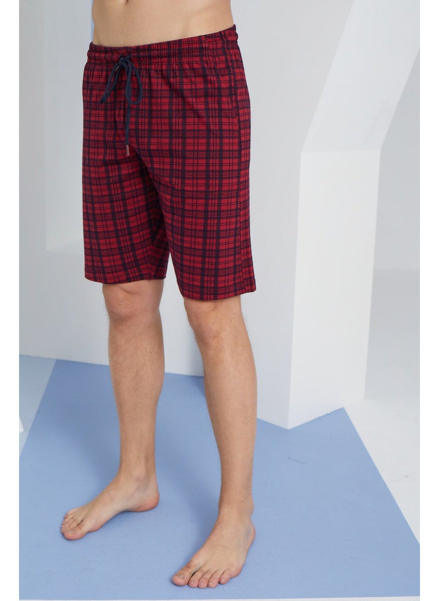 KLY Plaid Thin Single Bottom Comfortable Combed Cotton Shorts 100% Cotton 
