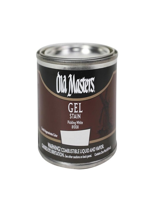 Old Masters 81008 Gel Stain Pint, Pickling White - Image 2