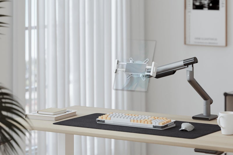 Mount Plus VESAT01 Universal VESA Tablets Mount Adapter for IPad, IPad Pro, Tablets, Portable Monitors Display On Monitor Arm | VESA 75x75 Max 15" Screen - Image 4