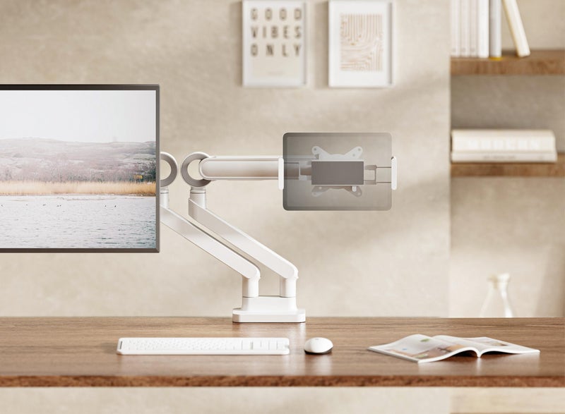 Mount Plus VESAT01 Universal VESA Tablets Mount Adapter for IPad, IPad Pro, Tablets, Portable Monitors Display On Monitor Arm | VESA 75x75 Max 15" Screen - Image 5
