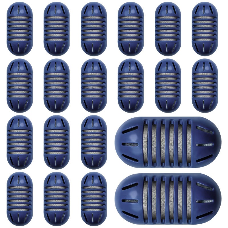 Funmit Demineralization Cartridge for HoMedics Ultrasonic Humidifiers 20Pack Demineralization Cartridges Filter Replacement Prevents Hard Water BuildUp Filters Mineral Deposits Purifies Water