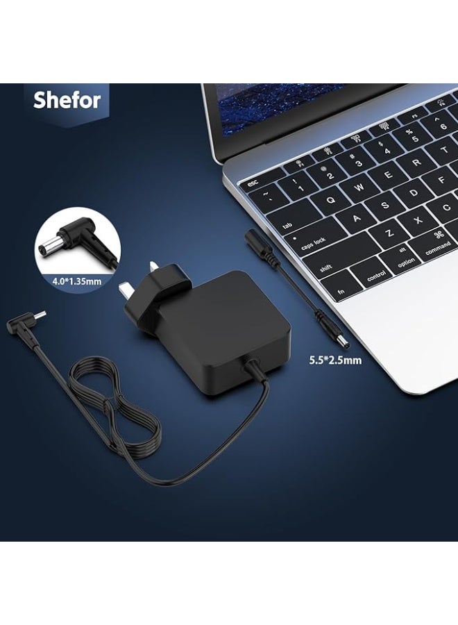 Terabyte 45W Laptop Charger Compatible With 14 15 S14 S15 E203M E406M E410M X540S X540L X540UA X540SA X553M X553S X556U, Zenbook 13 14 15 UX303U UX305 UX305C UX330U UX430U - Image 3