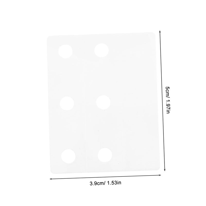 50pcs White Reinforcement Stickers Self Adhesive Labels for Paper Binders Notebooks Organizing Documents - Image 3