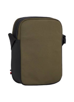 TOMMY HILFIGER Men's Mini Crossover Handbag - Polyester, Green  - Image 4