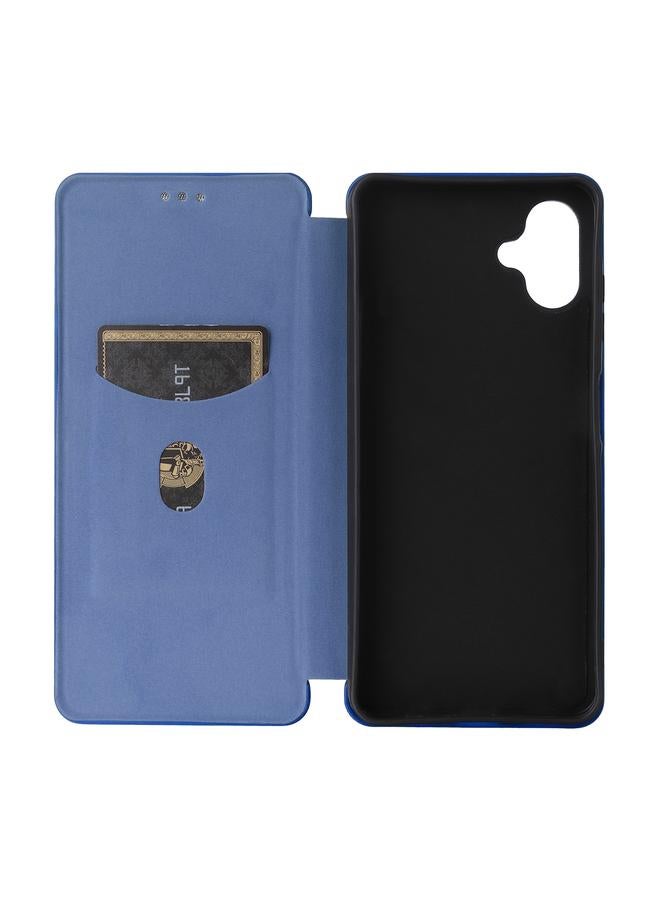 S-TOP Case For Samsung Galaxy A06 Carbon Fiber Texture Flip Leather Phone Case - Image 5