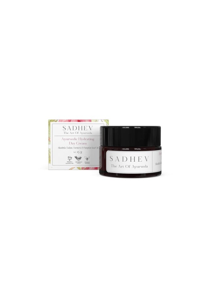 Sadhev Ayurvedic Hydrating Day Cream 15 gm - Image 1