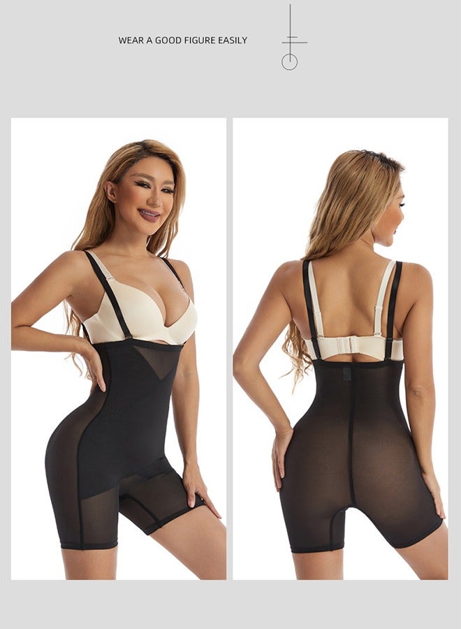 Ocean Womens Body Shaper, Abdominal Control Shaperwear, Slim Shaper Body Shaper Shapewear for Women, Conjoined Shapewear, Waist Lift Corset Body Tight Stomach（Black） - Image 3