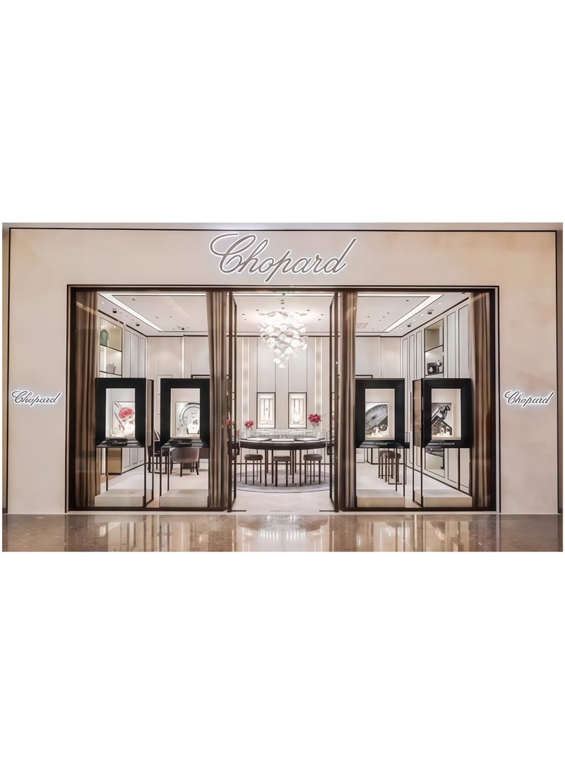 Chopard Chopard Happy Diamonds 18K Rose Gold Round Solitaire Necklace Pendant Gift - Image 5