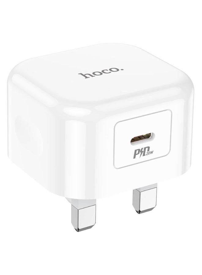 Hoco C91B 20W Fast charging adapter - Image 1