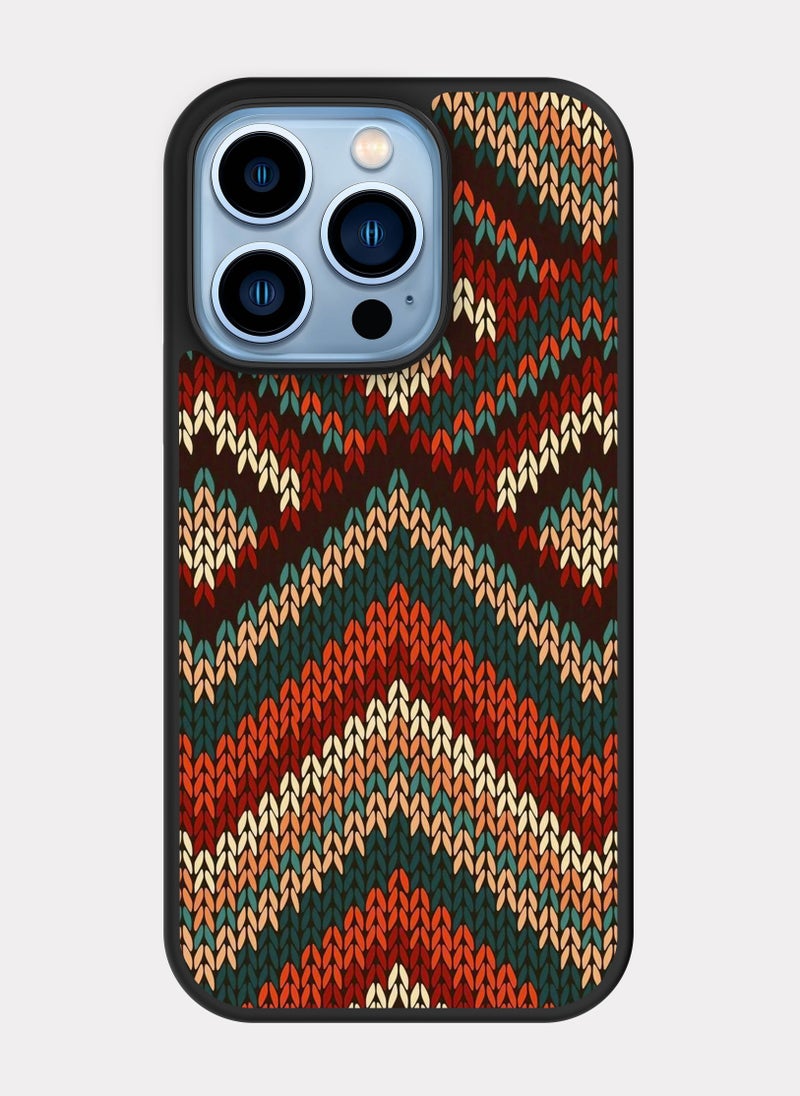 PXLAAT - iPhone 13 Pro case cover Canvas pattern - Image 1