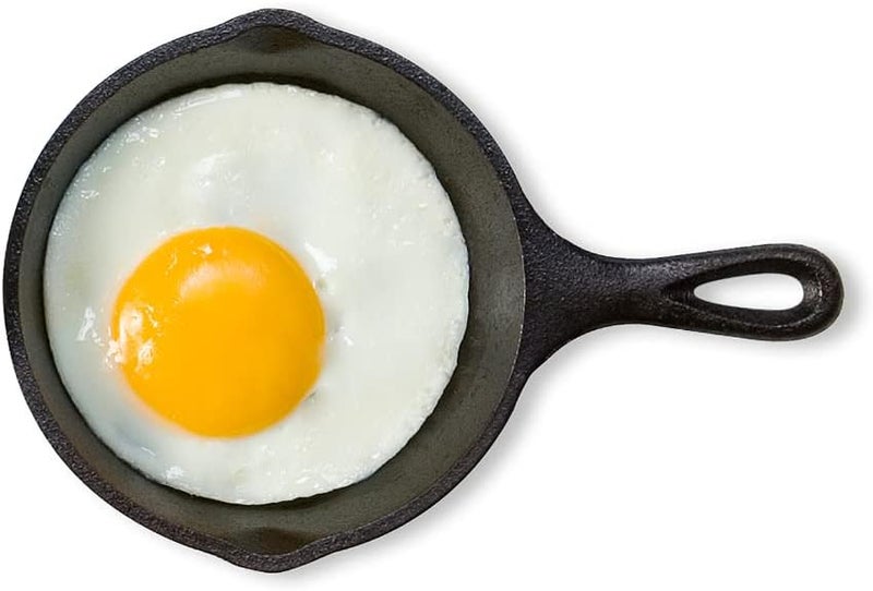 مقلاة من الحديد الزهر بقطر 5 بوصات - Image 1